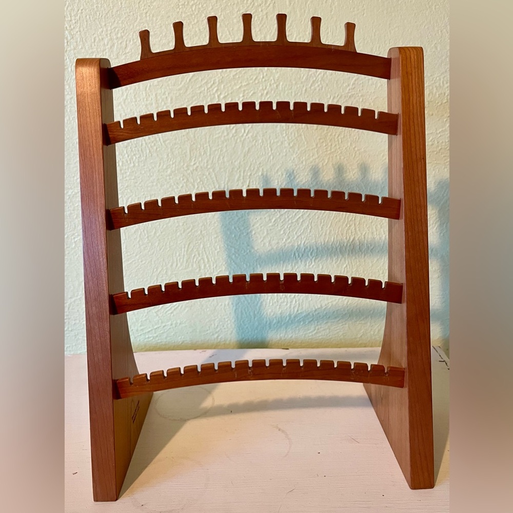 Wooden Jewelry Display Stand